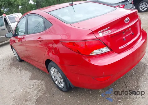 2015 Hyundai Accent Gls из США, поврежденный, VIN KMHCT4AE3FU803016